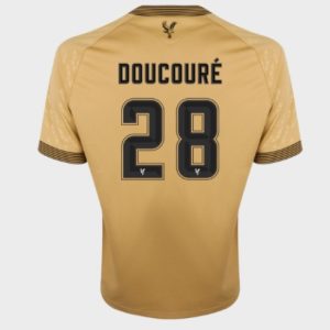 Koszulka piłkarska Crystal Palace Cheick Doucoure #28 Koszulka Wyjazdowej 2025-26 Krótki Rękaw