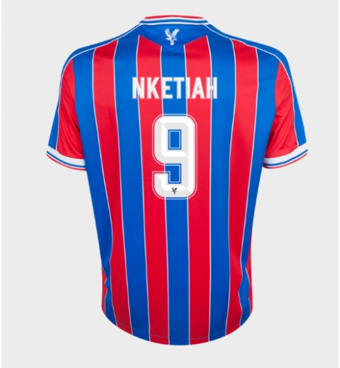 Koszulka piłkarska Crystal Palace Eddie Nketiah #9 Koszulka Podstawowej 2025-26 Krótki Rękaw Koszulka piłkarska Crystal Palace Eddie Nketiah #9 Koszulka Podstawowej 2025-26 Krótki Rękaw