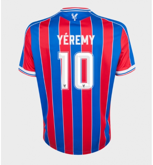 Koszulka piłkarska Crystal Palace Yeremy Pino #10 Koszulka Podstawowej 2025-26 Krótki Rękaw Koszulka piłkarska Crystal Palace Yeremy Pino #10 Koszulka Podstawowej 2025-26 Krótki Rękaw