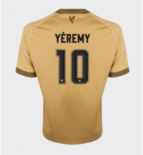 Koszulka piłkarska Crystal Palace Yeremy Pino #10 Koszulka Wyjazdowej 2025-26 Krótki Rękaw Koszulka piłkarska Crystal Palace Yeremy Pino #10 Koszulka Wyjazdowej 2025-26 Krótki Rękaw