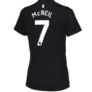 Koszulka piłkarska Everton Dwight McNeil #7 Koszulka Trzeciej damskie 2025-26 Krótki Rękaw