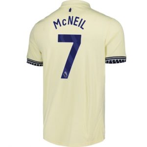 Koszulka piłkarska Everton Dwight McNeil #7 Koszulka Wyjazdowej 2025-26 Krótki Rękaw