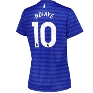 Koszulka piłkarska Everton Iliman Ndiaye #10 Koszulka Podstawowej damskie 2025-26 Krótki Rękaw