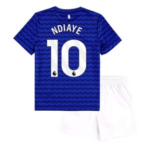 Koszulka piłkarska Everton Iliman Ndiaye #10 Koszulka Podstawowej dziecięce 2025-26 +Krótkie Spodenk