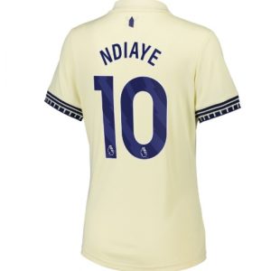Koszulka piłkarska Everton Iliman Ndiaye #10 Koszulka Wyjazdowej damskie 2025-26 Krótki Rękaw