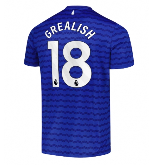 Koszulka piłkarska Everton Jack Grealish #18 Koszulka Podstawowej 2025-26 Krótki Rękaw Koszulka piłkarska Everton Jack Grealish #18 Koszulka Podstawowej 2025-26 Krótki Rękaw