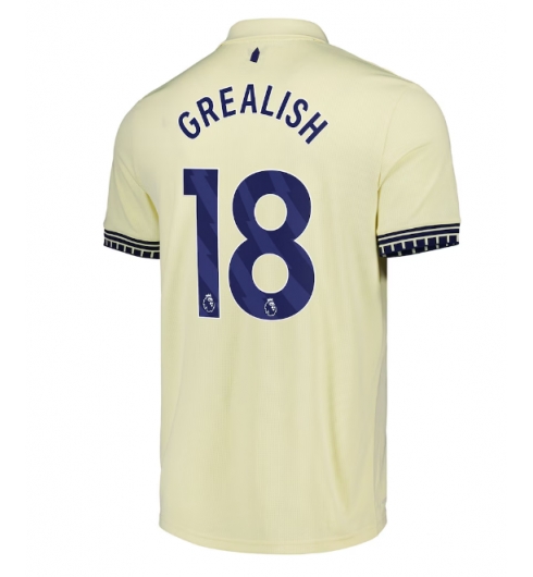 Koszulka piłkarska Everton Jack Grealish #18 Koszulka Wyjazdowej 2025-26 Krótki Rękaw Koszulka piłkarska Everton Jack Grealish #18 Koszulka Wyjazdowej 2025-26 Krótki Rękaw