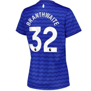 Koszulka piłkarska Everton Jarrad Branthwaite #32 Koszulka Podstawowej damskie 2025-26 Krótki Rękaw
