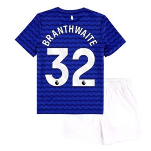 Koszulka piłkarska Everton Jarrad Branthwaite #32 Koszulka Podstawowej dziecięce 2025-26 +Krótkie Spodenk