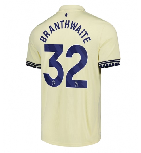 Koszulka piłkarska Everton Jarrad Branthwaite #32 Koszulka Wyjazdowej 2025-26 Krótki Rękaw Koszulka piłkarska Everton Jarrad Branthwaite #32 Koszulka Wyjazdowej 2025-26 Krótki Rękaw