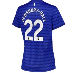 Koszulka piłkarska Everton Kiernan Dewsbury-Hall #22 Koszulka Podstawowej damskie 2025-26 Krótki Rękaw