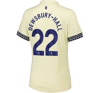 Koszulka piłkarska Everton Kiernan Dewsbury-Hall #22 Koszulka Wyjazdowej damskie 2025-26 Krótki Rękaw