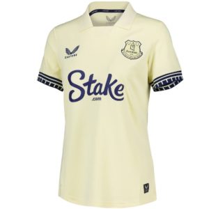 Koszulka piłkarska Everton Koszulka Wyjazdowej damskie 2025-26 Krótki Rękaw