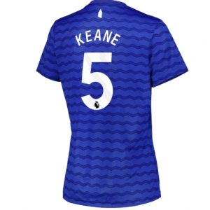 Koszulka piłkarska Everton Michael Keane #5 Koszulka Podstawowej damskie 2025-26 Krótki Rękaw