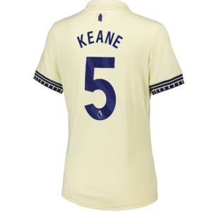 Koszulka piłkarska Everton Michael Keane #5 Koszulka Wyjazdowej damskie 2025-26 Krótki Rękaw