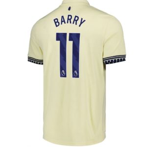 Koszulka piłkarska Everton Thierno Barry #11 Koszulka Wyjazdowej 2025-26 Krótki Rękaw