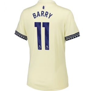 Koszulka piłkarska Everton Thierno Barry #11 Koszulka Wyjazdowej damskie 2025-26 Krótki Rękaw