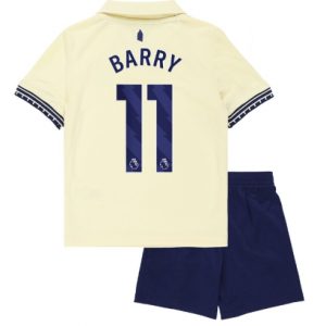 Koszulka piłkarska Everton Thierno Barry #11 Koszulka Wyjazdowej dziecięce 2025-26 +Krótkie Spodenk