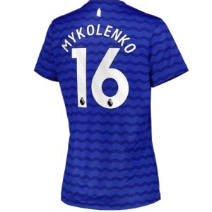 Koszulka piłkarska Everton Vitaliy Mykolenko #16 Koszulka Podstawowej damskie 2025-26 Krótki Rękaw