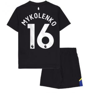 Koszulka piłkarska Everton Vitaliy Mykolenko #16 Koszulka Trzeciej dziecięce 2025-26 +Krótkie Spodenk