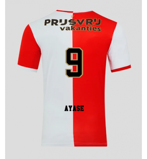 Koszulka piłkarska Feyenoord Ayase Ueda #9 Koszulka Podstawowej 2025-26 Krótki Rękaw Koszulka piłkarska Feyenoord Ayase Ueda #9 Koszulka Podstawowej 2025-26 Krótki Rękaw