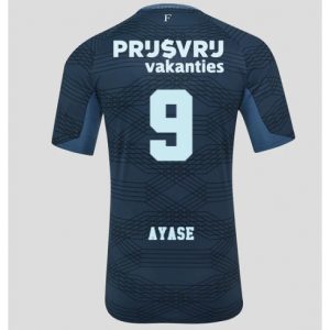 Koszulka piłkarska Feyenoord Ayase Ueda #9 Koszulka Wyjazdowej 2025-26 Krótki Rękaw Koszulka piłkarska Feyenoord Ayase Ueda #9 Koszulka Wyjazdowej 2025-26 Krótki Rękaw