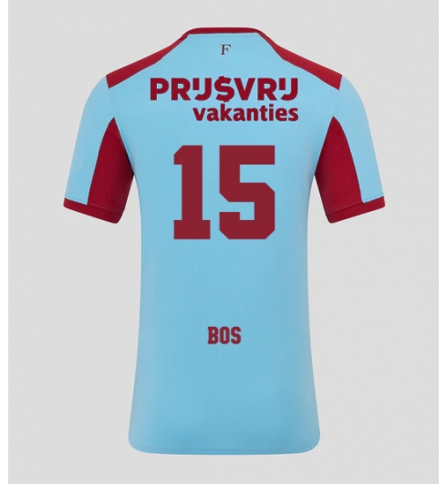 Koszulka piłkarska Feyenoord Jordan Bos #15 Koszulka Trzeciej 2025-26 Krótki Rękaw Koszulka piłkarska Feyenoord Jordan Bos #15 Koszulka Trzeciej 2025-26 Krótki Rękaw