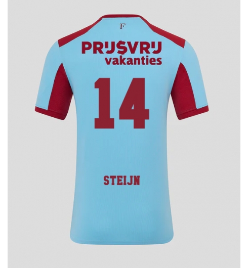 Koszulka piłkarska Feyenoord Sem Steijn #14 Koszulka Trzeciej 2025-26 Krótki Rękaw Koszulka piłkarska Feyenoord Sem Steijn #14 Koszulka Trzeciej 2025-26 Krótki Rękaw
