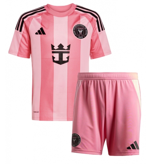 Koszulka piłkarska Inter Miami Koszulka Podstawowej dziecięce 2025-26 +Krótkie Spodenk Koszulka piłkarska Inter Miami Koszulka Podstawowej dziecięce 2025-26 +Krótkie Spodenk