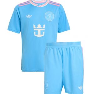 Koszulka piłkarska Inter Miami Koszulka Trzeciej dziecięce 2025-26 +Krótkie Spodenk