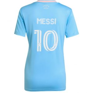 Koszulka piłkarska Inter Miami Lionel Messi #10 Koszulka Trzeciej damskie 2025-26 Krótki Rękaw