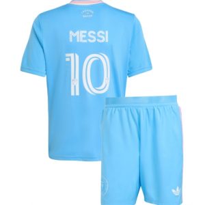 Koszulka piłkarska Inter Miami Lionel Messi #10 Koszulka Trzeciej dziecięce 2025-26 +Krótkie Spodenk