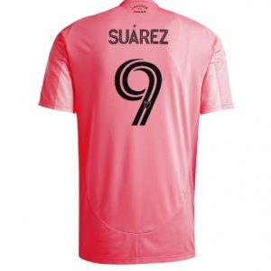Koszulka piłkarska Inter Miami Luis Suarez #9 Koszulka Podstawowej 2025-26 Krótki Rękaw Koszulka piłkarska Inter Miami Luis Suarez #9 Koszulka Podstawowej 2025-26 Krótki Rękaw
