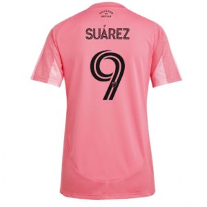 Koszulka piłkarska Inter Miami Luis Suarez #9 Koszulka Podstawowej damskie 2025-26 Krótki Rękaw
