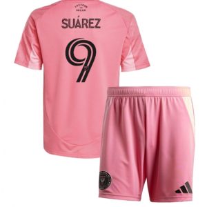 Koszulka piłkarska Inter Miami Luis Suarez #9 Koszulka Podstawowej dziecięce 2025-26 +Krótkie Spodenk