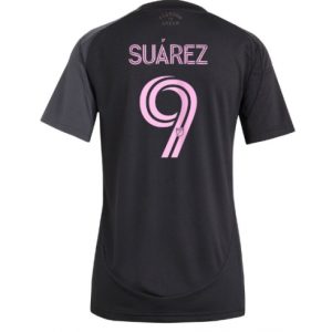 Koszulka piłkarska Inter Miami Luis Suarez #9 Koszulka Wyjazdowej damskie 2025-26 Krótki Rękaw