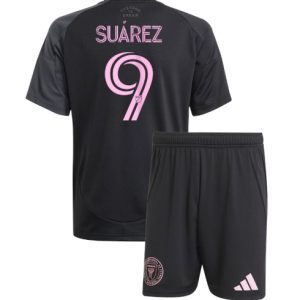 Koszulka piłkarska Inter Miami Luis Suarez #9 Koszulka Wyjazdowej dziecięce 2025-26 +Krótkie Spodenk