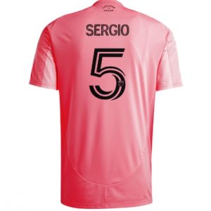 Koszulka piłkarska Inter Miami Sergio Busquets #5 Koszulka Podstawowej 2025-26 Krótki Rękaw Koszulka piłkarska Inter Miami Sergio Busquets #5 Koszulka Podstawowej 2025-26 Krótki Rękaw