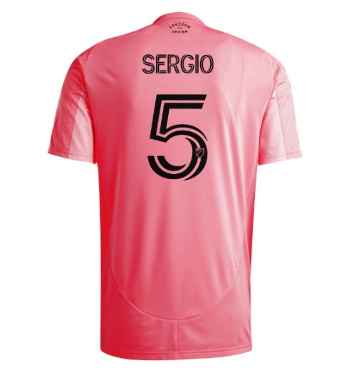 Koszulka piłkarska Inter Miami Sergio Busquets #5 Koszulka Podstawowej 2025-26 Krótki Rękaw Koszulka piłkarska Inter Miami Sergio Busquets #5 Koszulka Podstawowej 2025-26 Krótki Rękaw