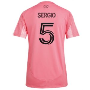 Koszulka piłkarska Inter Miami Sergio Busquets #5 Koszulka Podstawowej damskie 2025-26 Krótki Rękaw