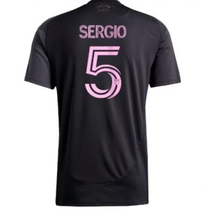 Koszulka piłkarska Inter Miami Sergio Busquets #5 Koszulka Wyjazdowej 2025-26 Krótki Rękaw Koszulka piłkarska Inter Miami Sergio Busquets #5 Koszulka Wyjazdowej 2025-26 Krótki Rękaw