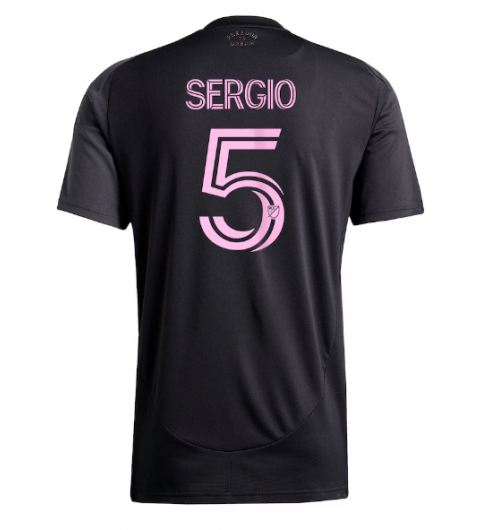 Koszulka piłkarska Inter Miami Sergio Busquets #5 Koszulka Wyjazdowej 2025-26 Krótki Rękaw Koszulka piłkarska Inter Miami Sergio Busquets #5 Koszulka Wyjazdowej 2025-26 Krótki Rękaw