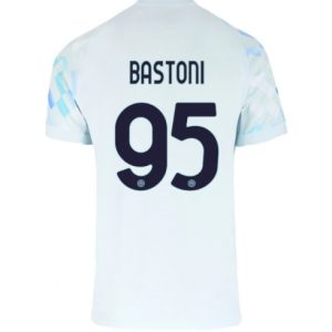Koszulka piłkarska Inter Milan Alessandro Bastoni #95 Koszulka Wyjazdowej 2025-26 Krótki Rękaw