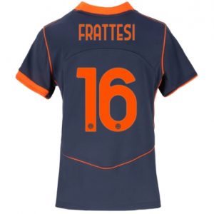 Koszulka piłkarska Inter Milan Davide Frattesi #16 Koszulka Trzeciej damskie 2025-26 Krótki Rękaw