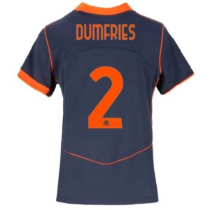 Koszulka piłkarska Inter Milan Denzel Dumfries #2 Koszulka Trzeciej damskie 2025-26 Krótki Rękaw