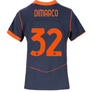 Koszulka piłkarska Inter Milan Federico Dimarco #32 Koszulka Trzeciej damskie 2025-26 Krótki Rękaw