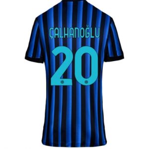 Koszulka piłkarska Inter Milan Hakan Calhanoglu #20 Koszulka Podstawowej damskie 2025-26 Krótki Rękaw