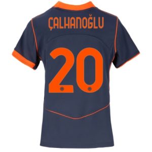 Koszulka piłkarska Inter Milan Hakan Calhanoglu #20 Koszulka Trzeciej damskie 2025-26 Krótki Rękaw