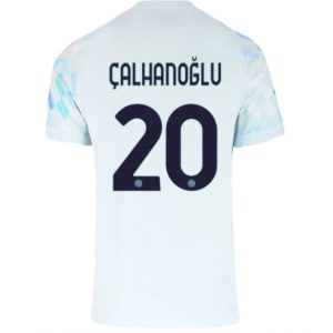 Koszulka piłkarska Inter Milan Hakan Calhanoglu #20 Koszulka Wyjazdowej 2025-26 Krótki Rękaw