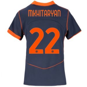 Koszulka piłkarska Inter Milan Henrikh Mkhitaryan #22 Koszulka Trzeciej damskie 2025-26 Krótki Rękaw